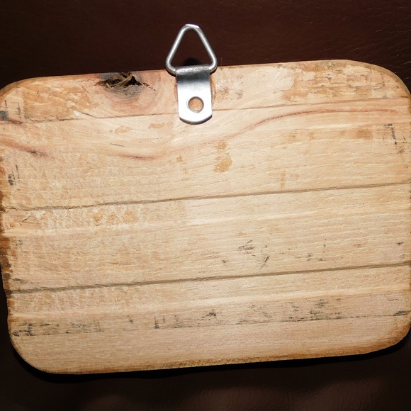 Handmade Wine Cork Key Hanger Rack Necklace Jewelry Holder Solid Wood 3 Hook - Picture 6 of 6